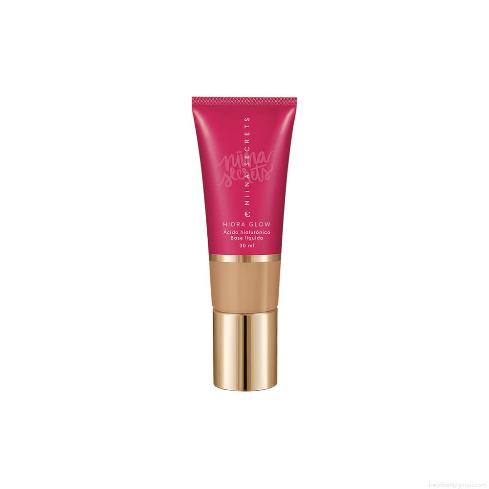 Base Líquida Natural Eudora Niina Secrets Hidra Glow 45 30 ml