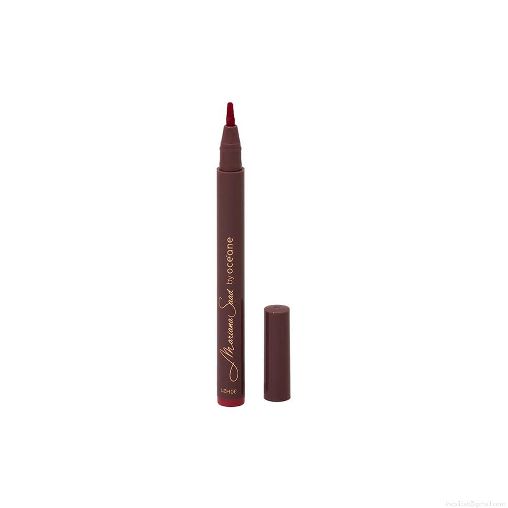 Batom em Caneta Matte Océane Mariana Saad Tinted Pen Rose My Lips 1,2 ml