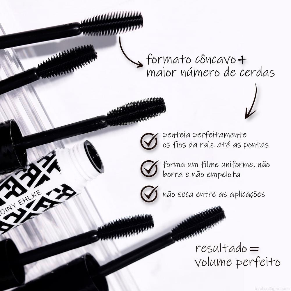 Máscara para Cílios de Volume Fran by Franciny Ehlke Maravicherry Preto 6 g