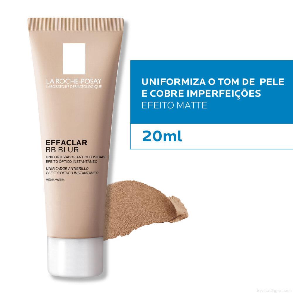 BB Cream Mousse Uniformizador La Roche-Posay Effaclar Clara 20 ml