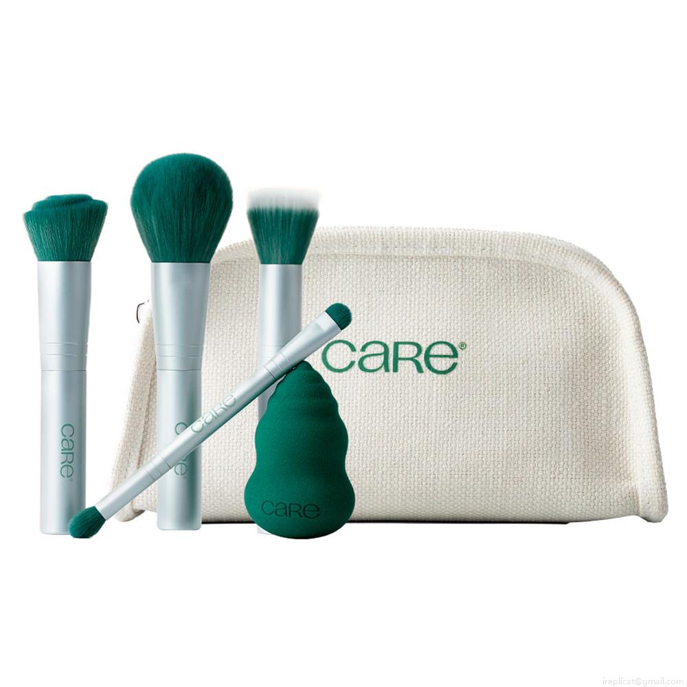 Kit de Pincéis Care Natural Beauty - 5 Unidades