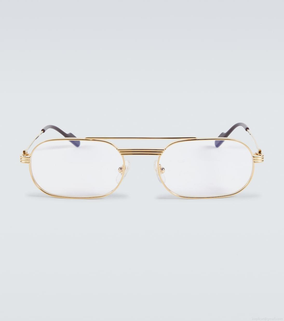 Cartier Eyewear CollectionException rectangular glasses