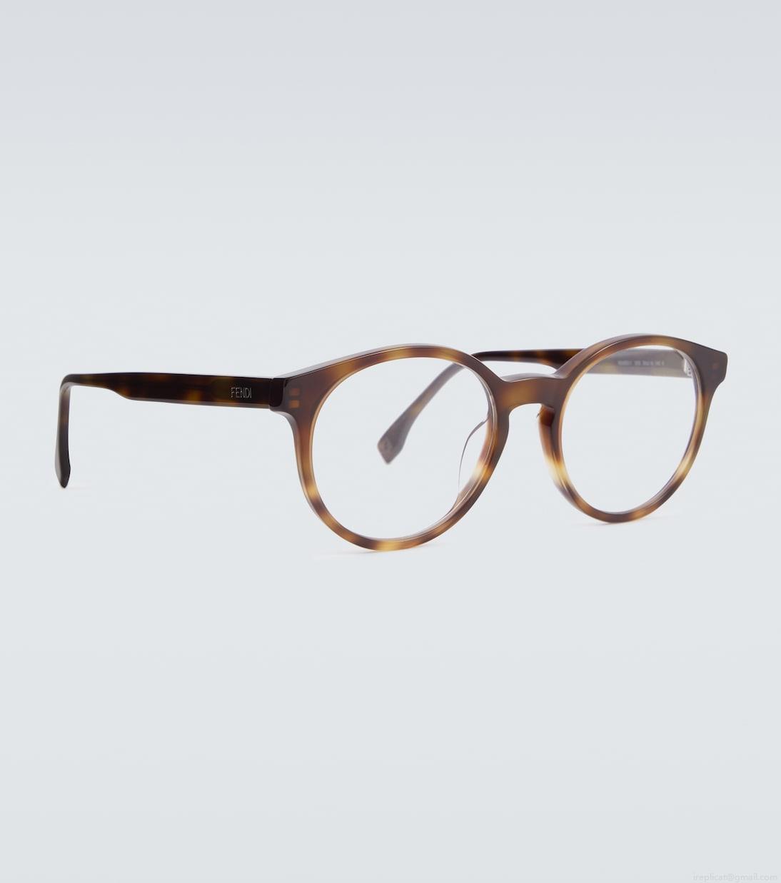 FendiFendi Fine round glasses