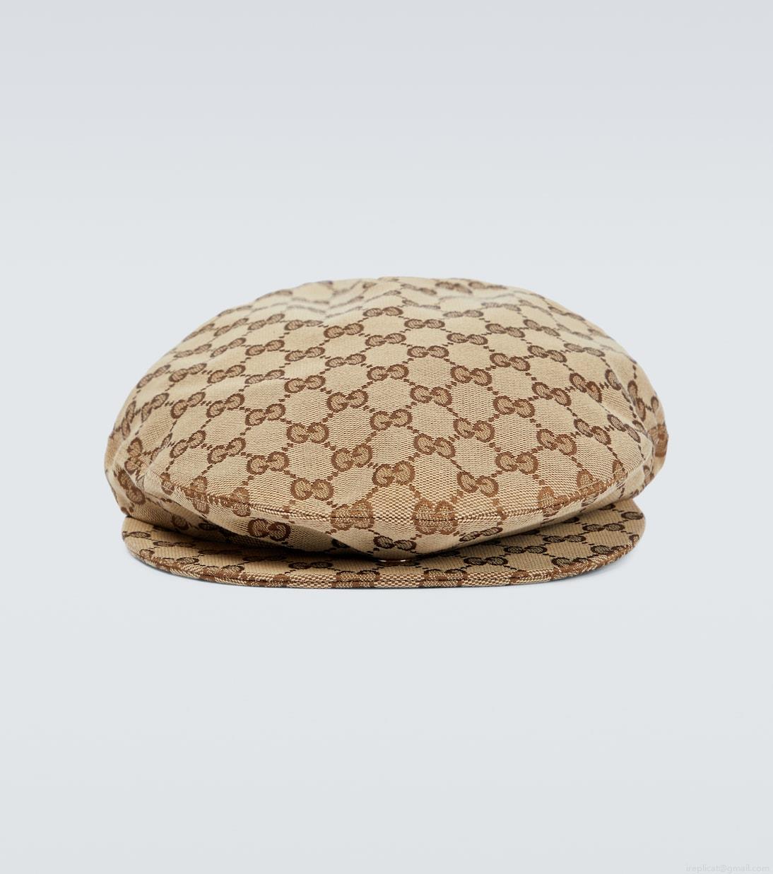 GucciGG canvas flat cap