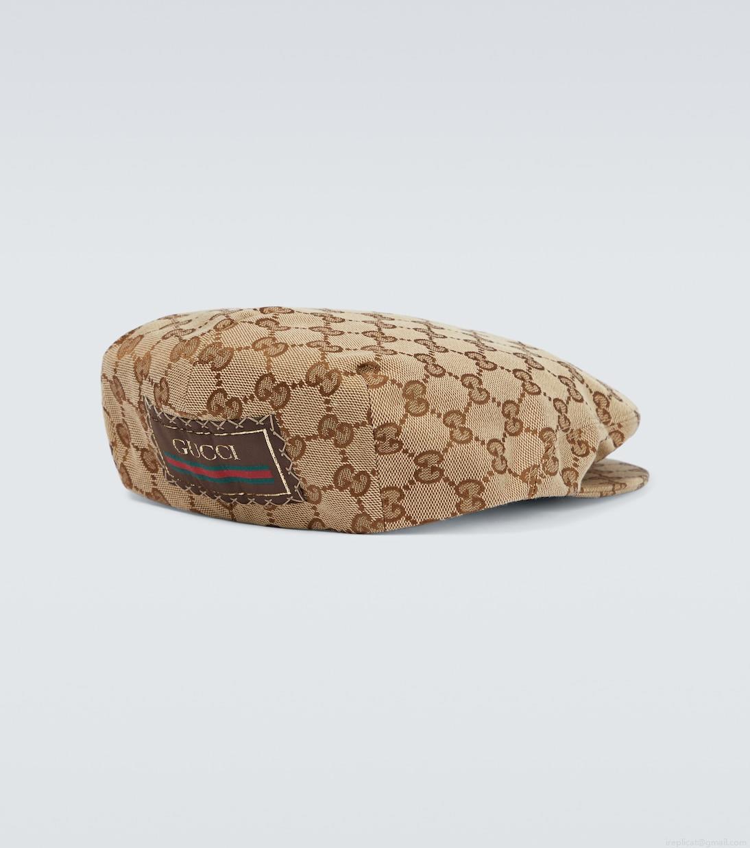 GucciGG canvas flat cap