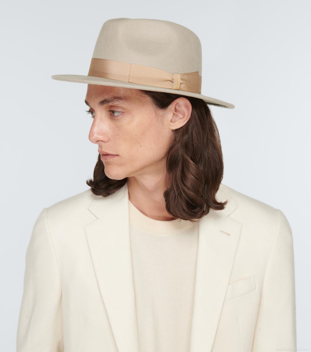 BorsalinoMacho felt Panama hat