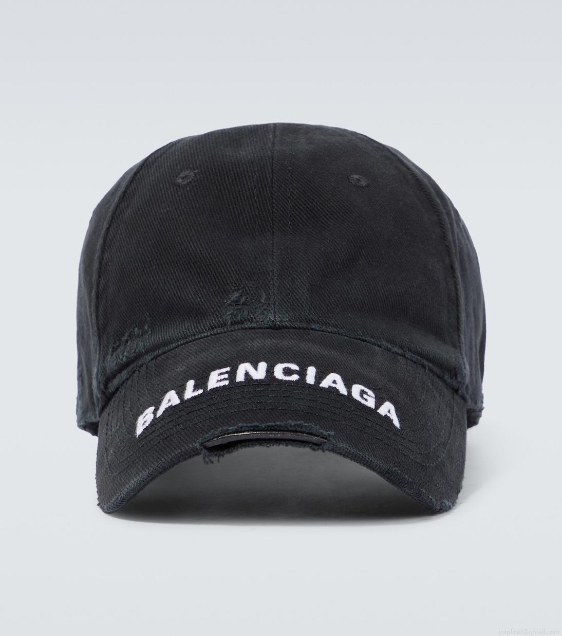 BalenciagaBB logo cotton cap