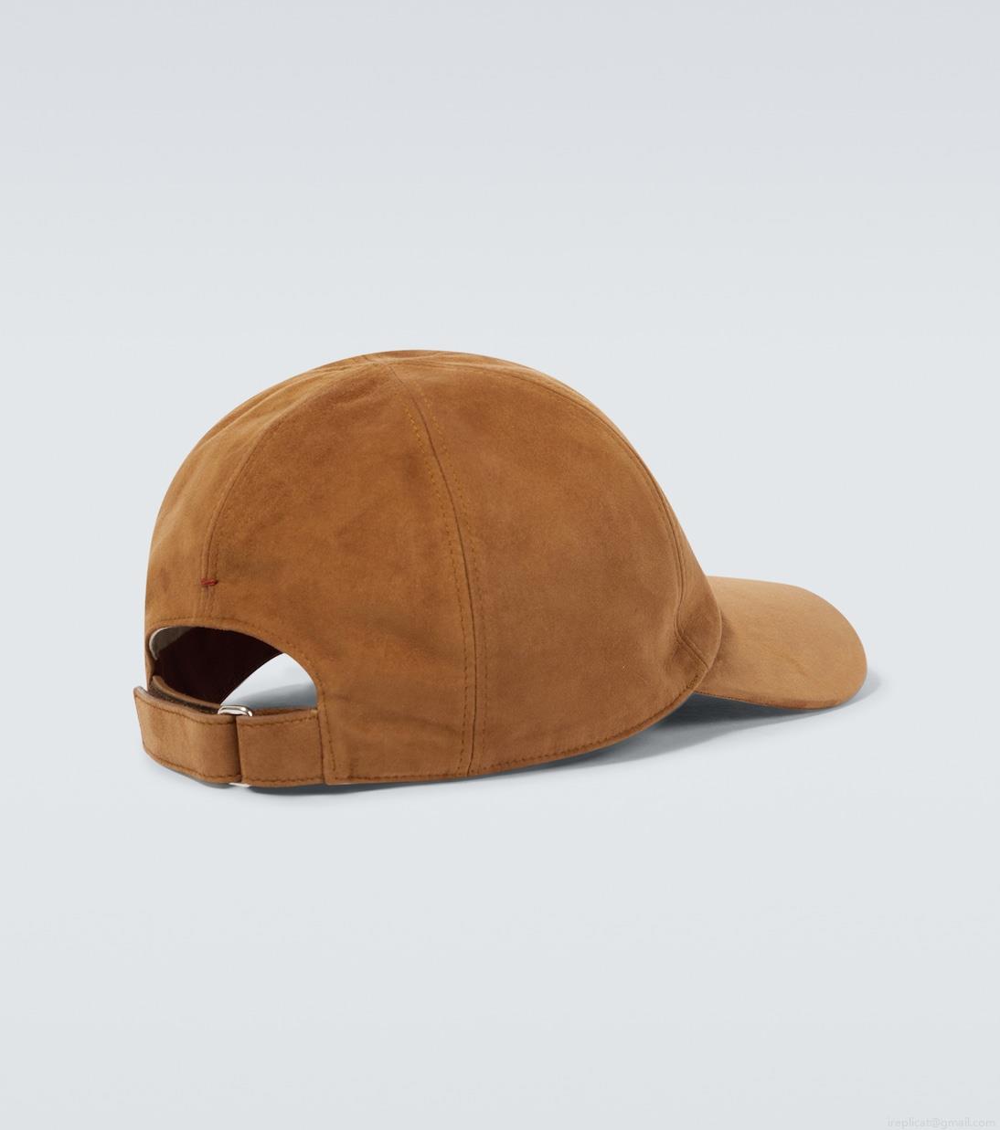 Loro PianaSuede baseball cap