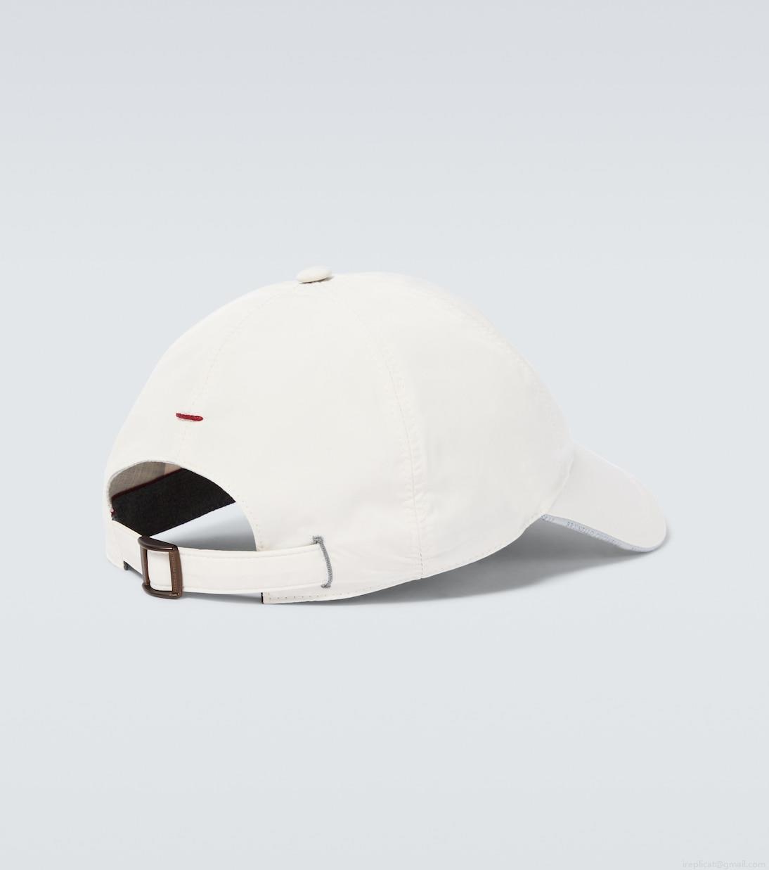 Brunello CucinelliEmbroidered baseball cap