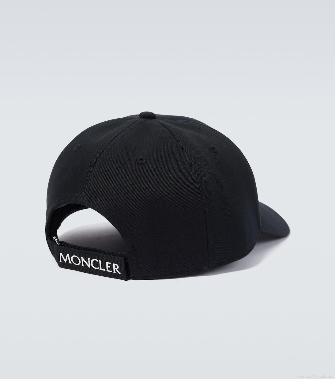 MonclerLogo cotton baseball cap