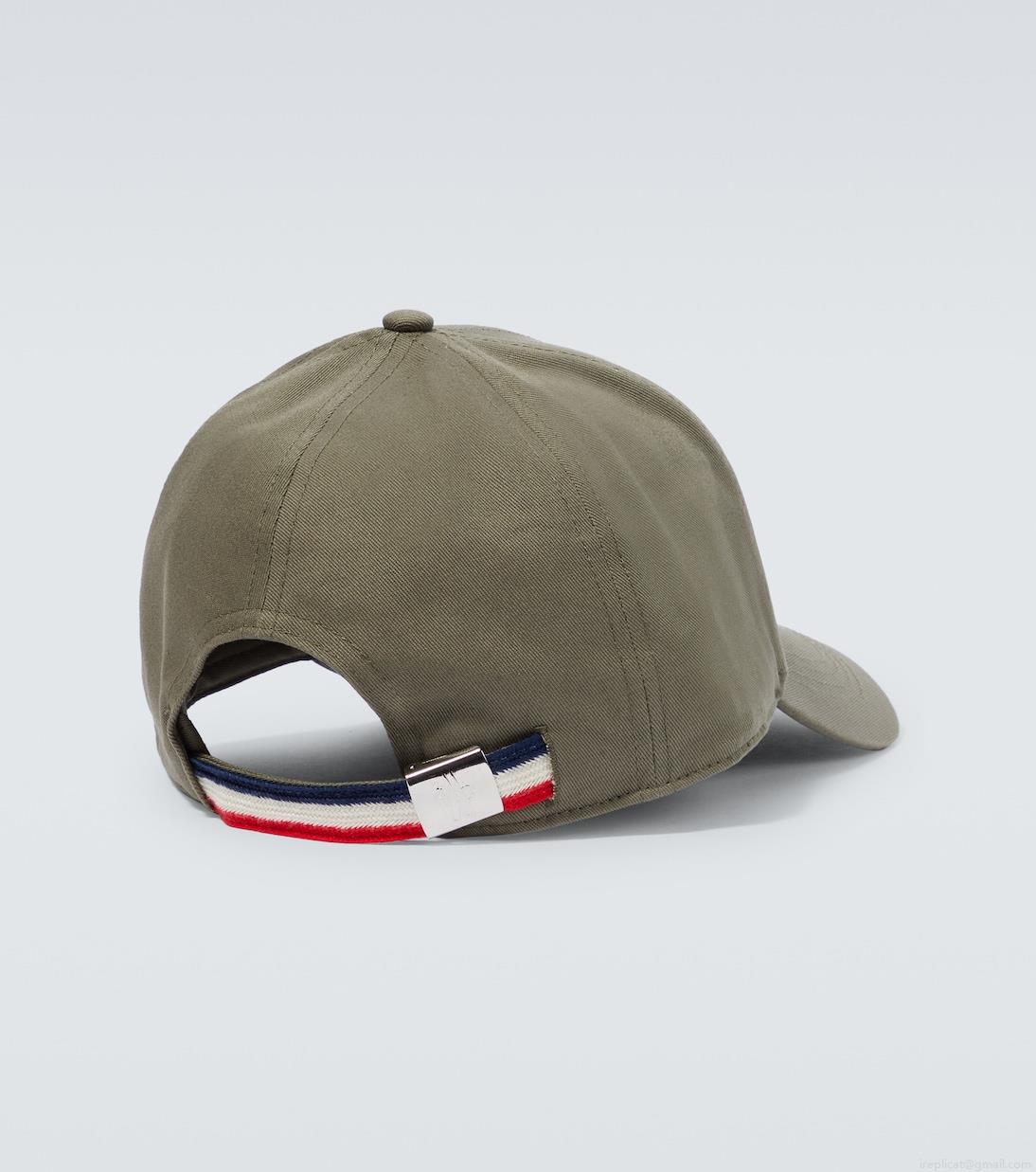 MonclerLogo cotton baseball cap