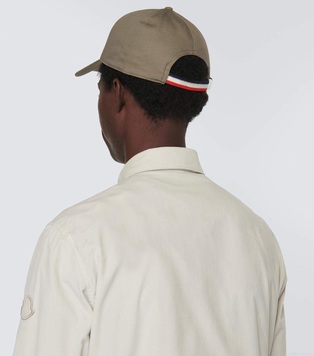 MonclerLogo cotton baseball cap