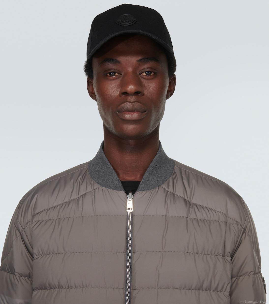 MonclerCotton baseball cap