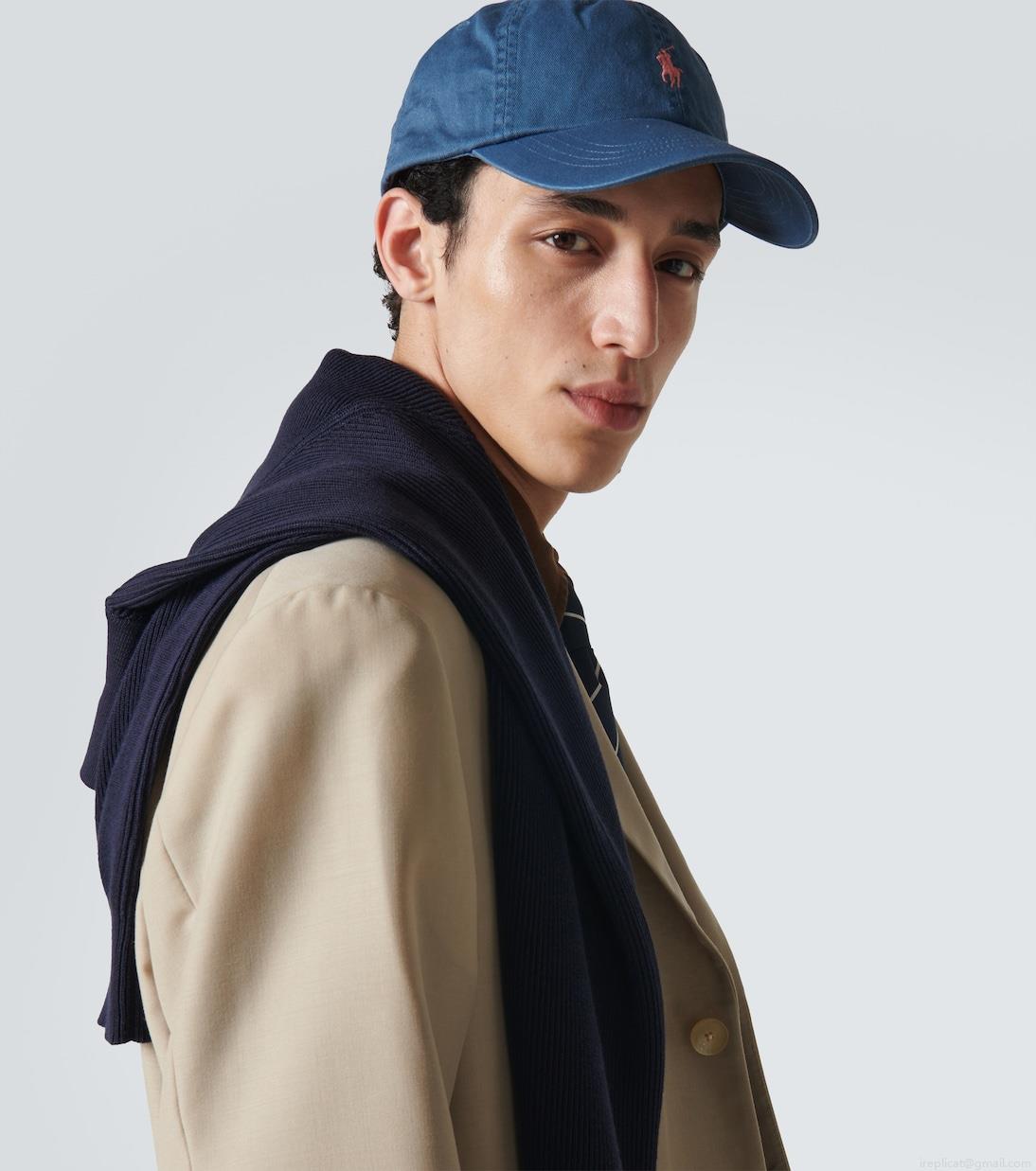 Polo Ralph LaurenLogo cotton canvas baseball cap