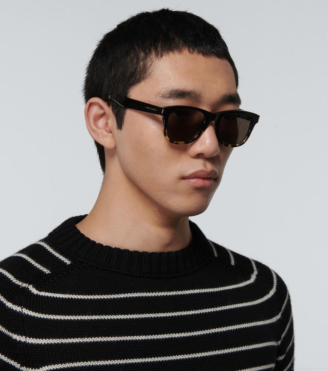 Saint LaurentTortoiseshell acetate sunglasses