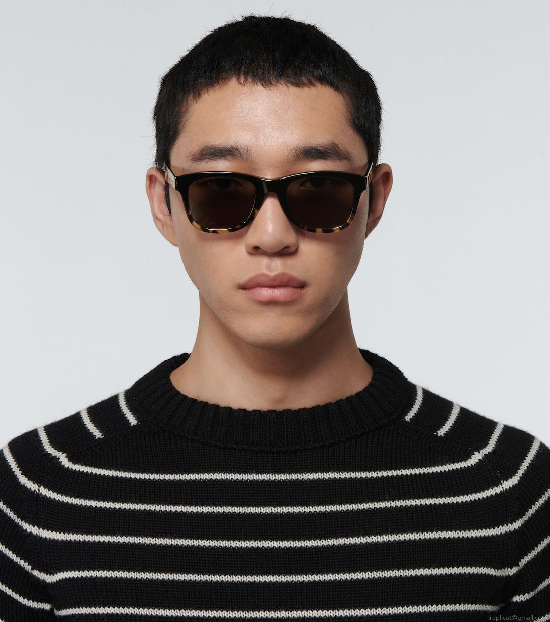 Saint LaurentTortoiseshell acetate sunglasses