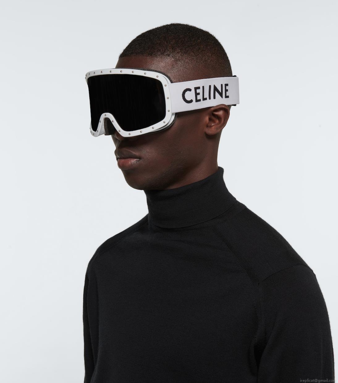 Celine EyewearLogo ski goggles