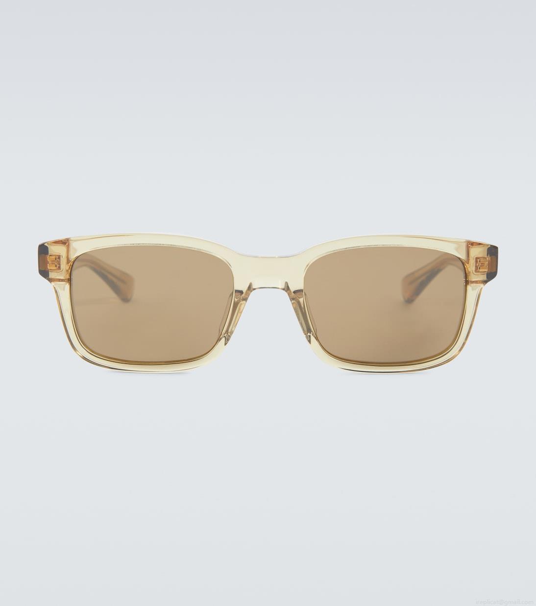 Bottega VenetaSquare acetate sunglasses