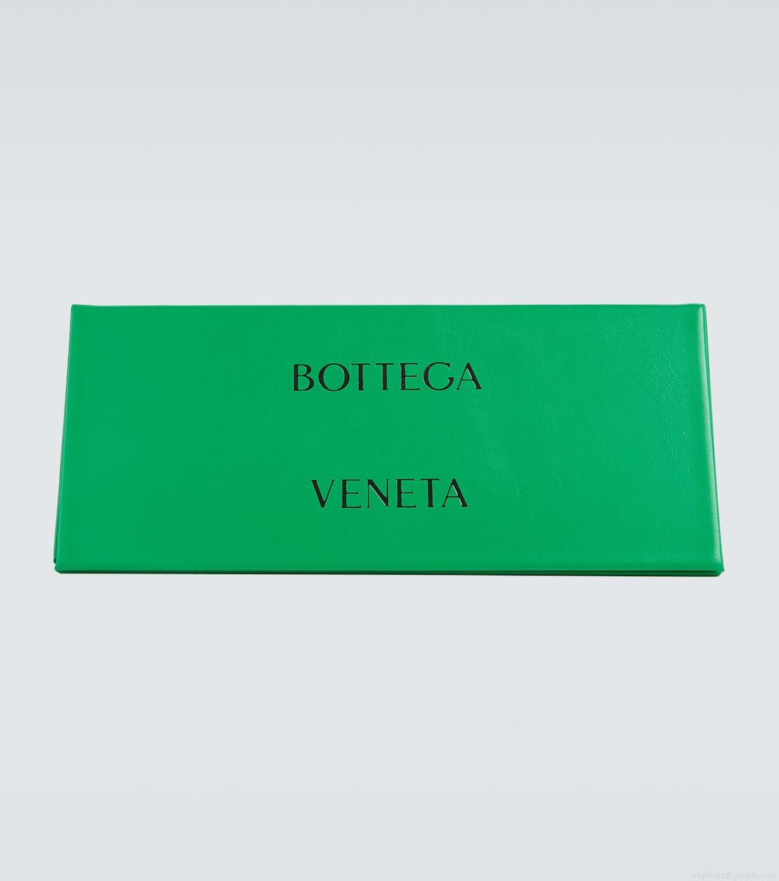 Bottega VenetaSquare acetate sunglasses