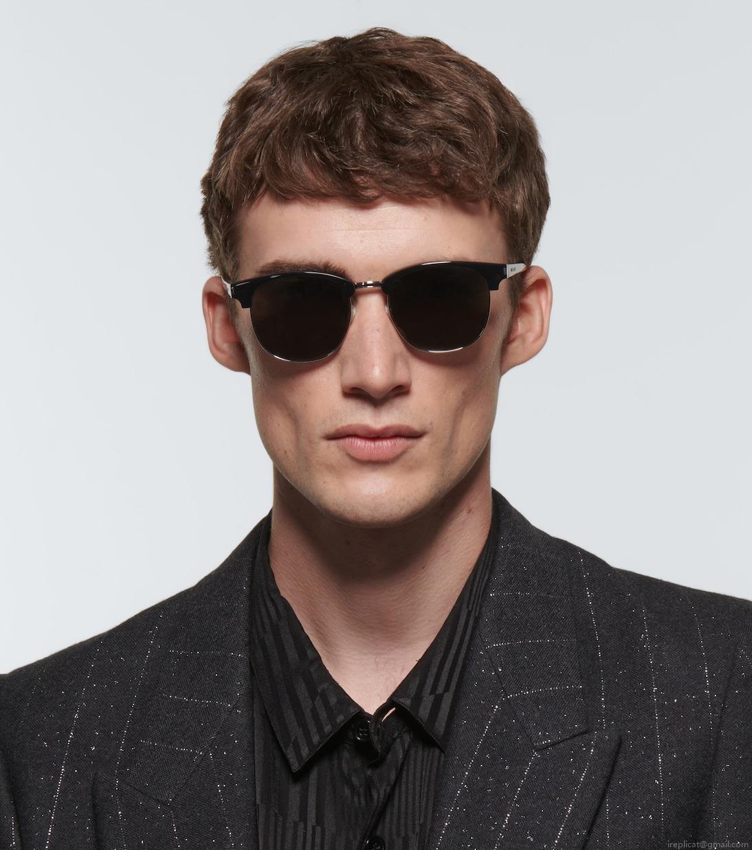 Saint LaurentSL 108 half-frame sunglasses