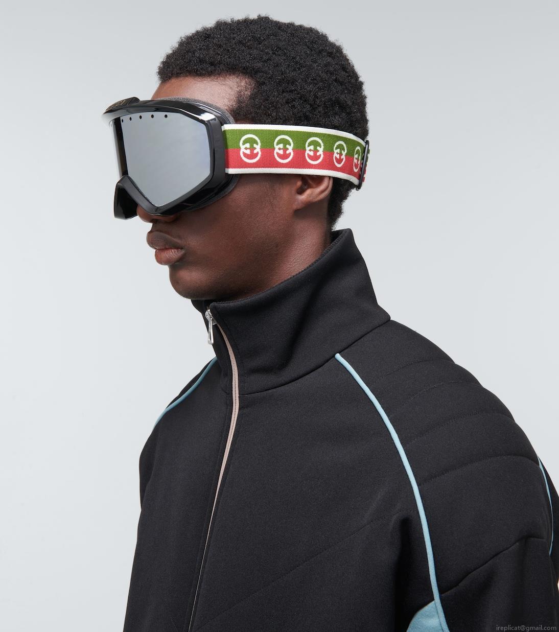 GucciLogo ski goggles