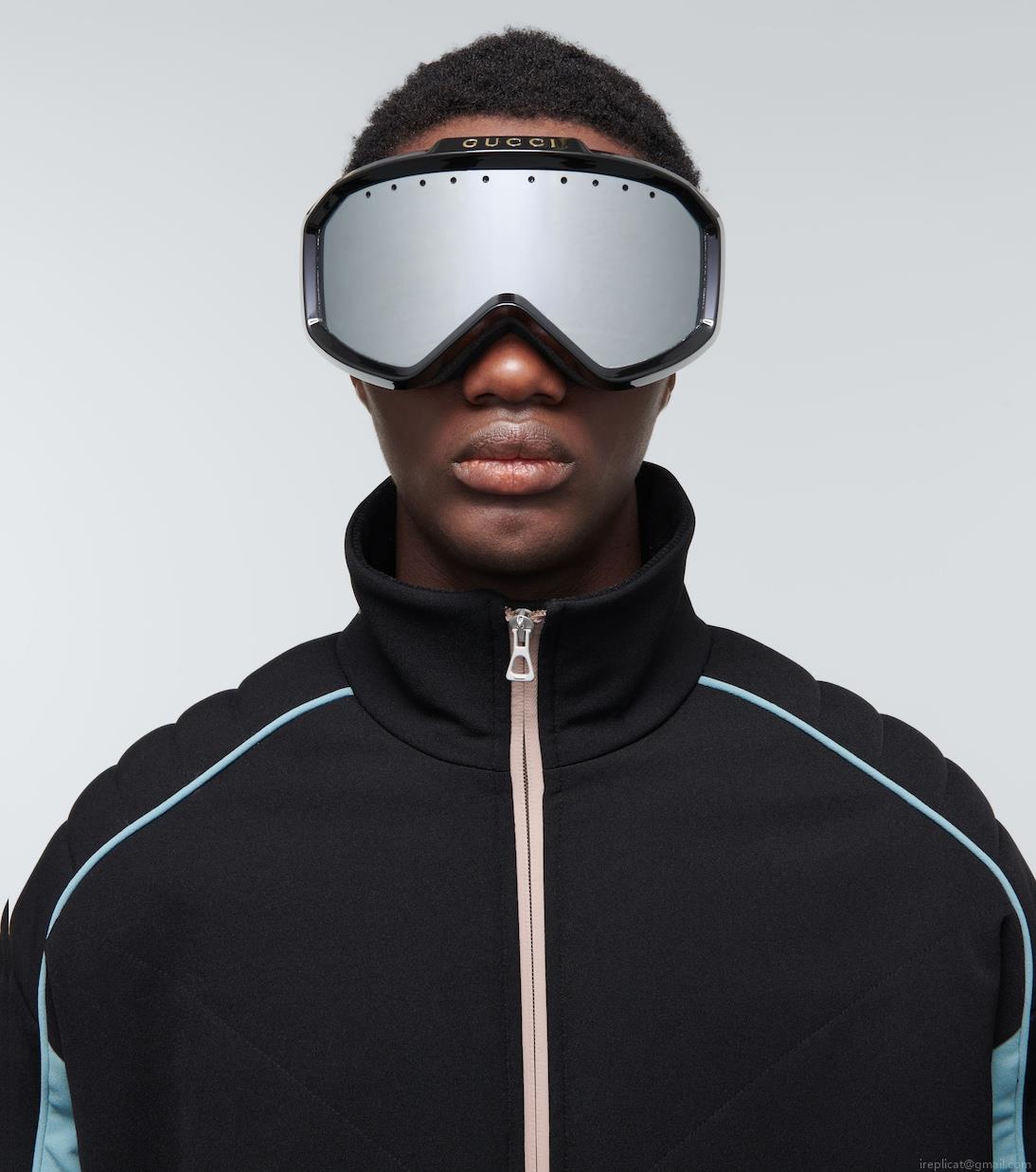 GucciLogo ski goggles