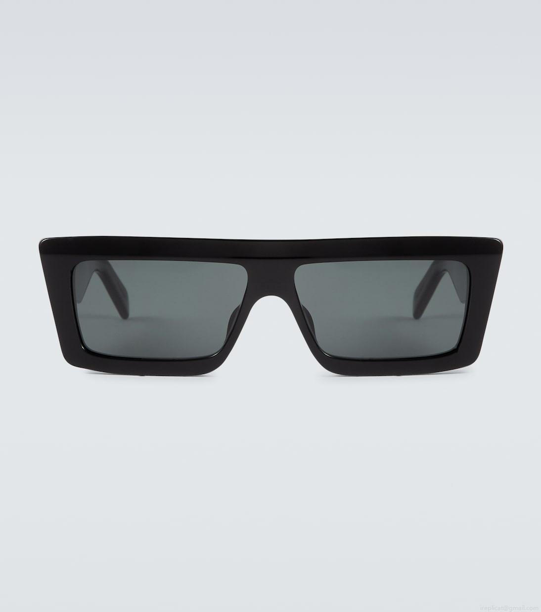 Celine EyewearFlat-brow acetate sunglasses