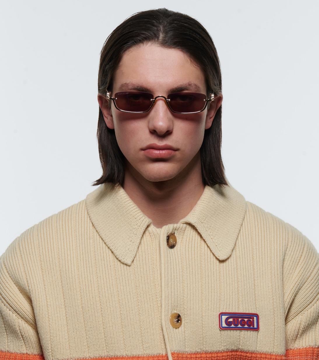 GucciGG rectangular sunglasses