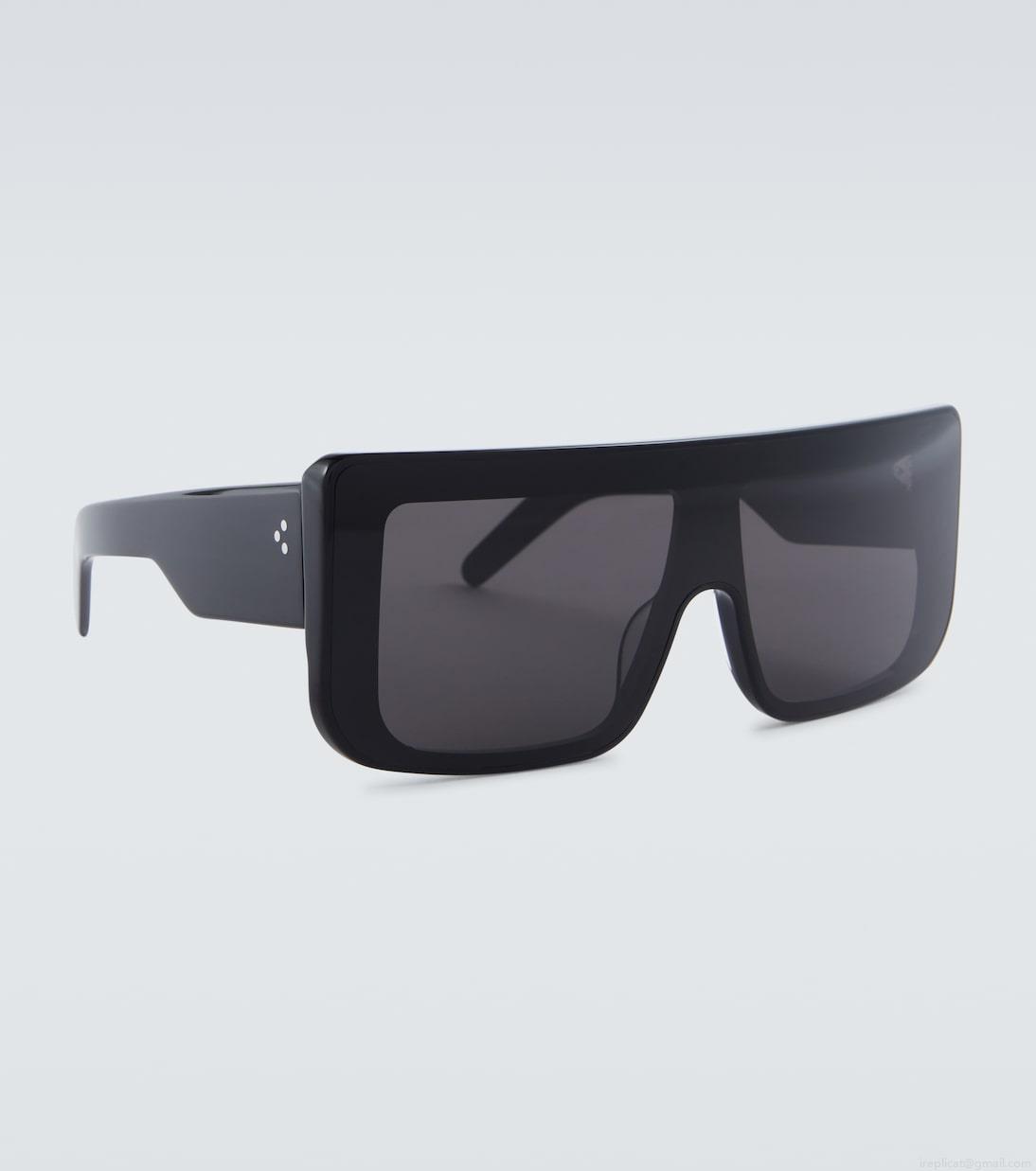 Rick OwensDocumenta flat-top square sunglasses