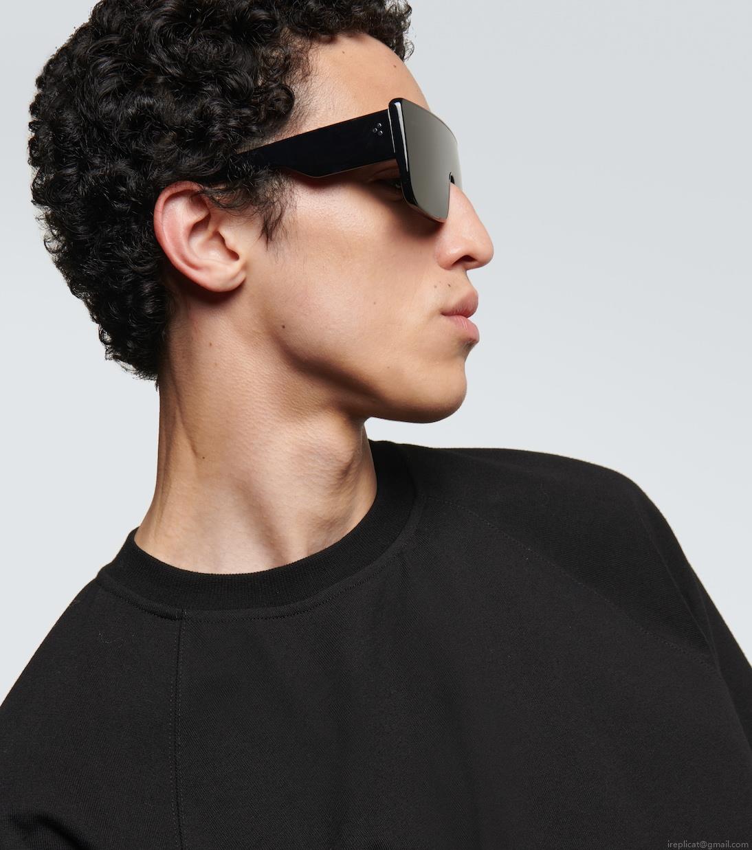 Rick OwensDocumenta flat-top square sunglasses