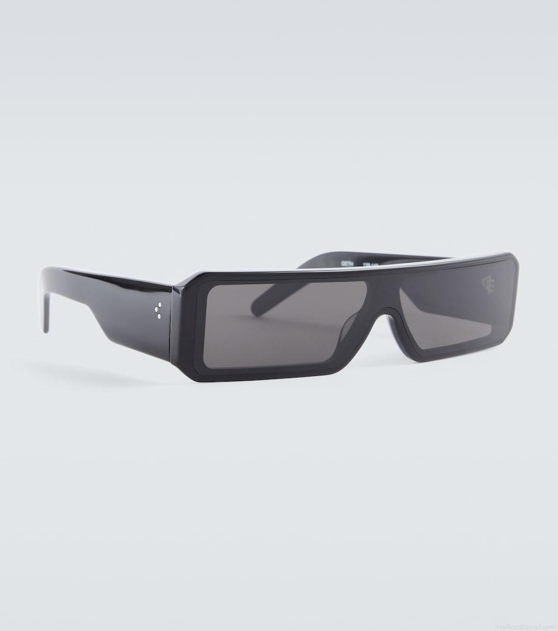 Rick OwensGethsemane rectangular sunglasses