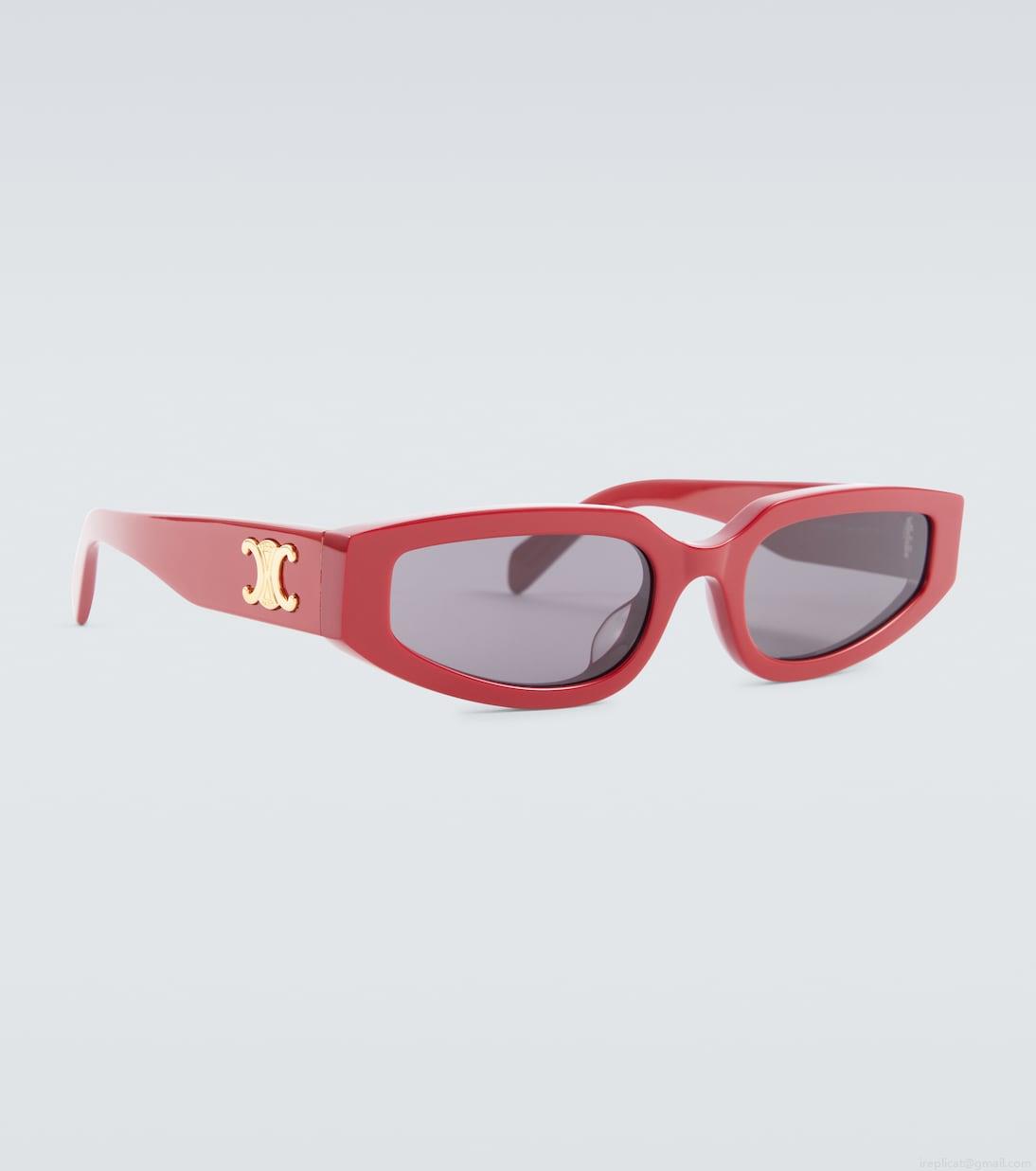 Celine EyewearTriomphe oval sunglasses