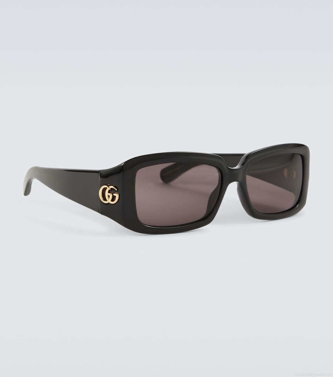 GucciDouble G rectangular sunglasses