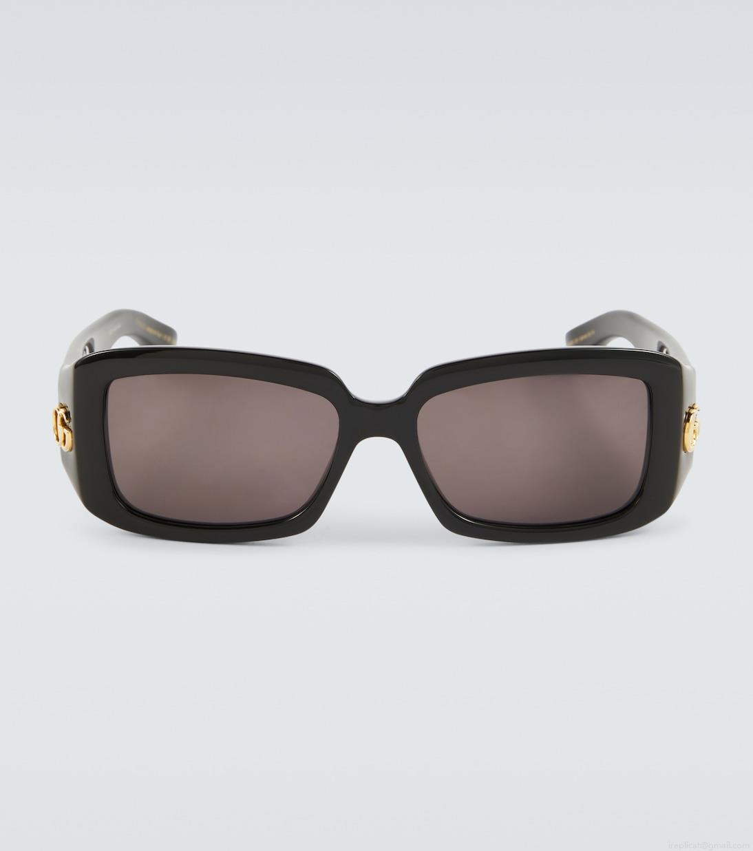 GucciDouble G rectangular sunglasses