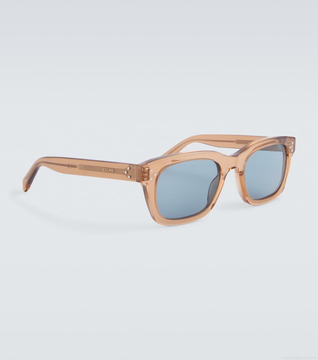 Celine EyewearBold 3 Dots square sunglasses