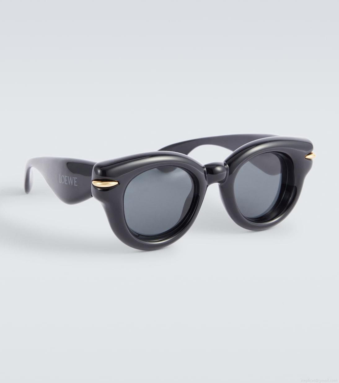 LoeweInflated round sunglasses