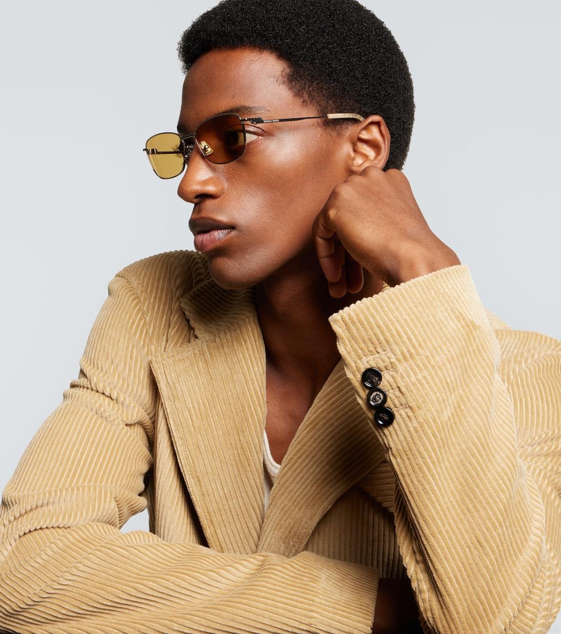 Bottega VenetaRectangular sunglasses