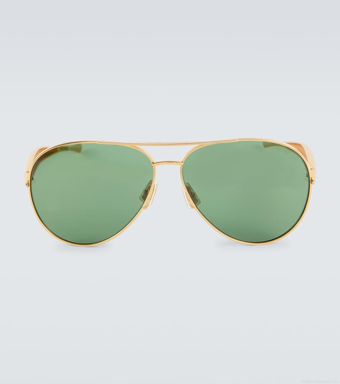 Bottega VenetaSardine aviator sunglasses