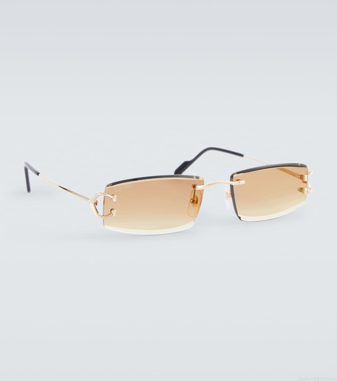 Cartier Eyewear CollectionSignature C de Cartier rectangular sunglasses