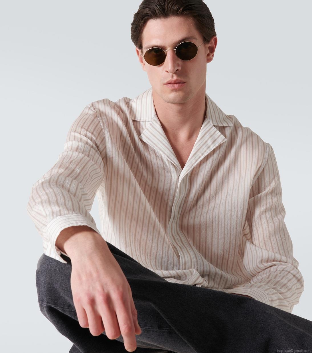 Giorgio ArmaniRound sunglasses