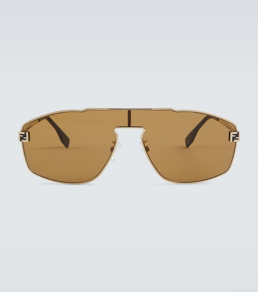 FendiFendi Sky flat-top sunglasses