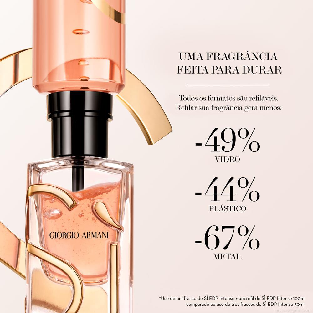 Perfume Giorgio Armani Sì Intense Eau de Parfum Feminino Refil 100 ml