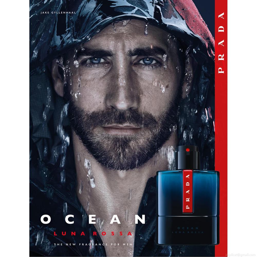 Kit Perfume Prada Luna Rossa Eau de Toilette Masculino 100 ml + 2 Miniaturas 10 ml