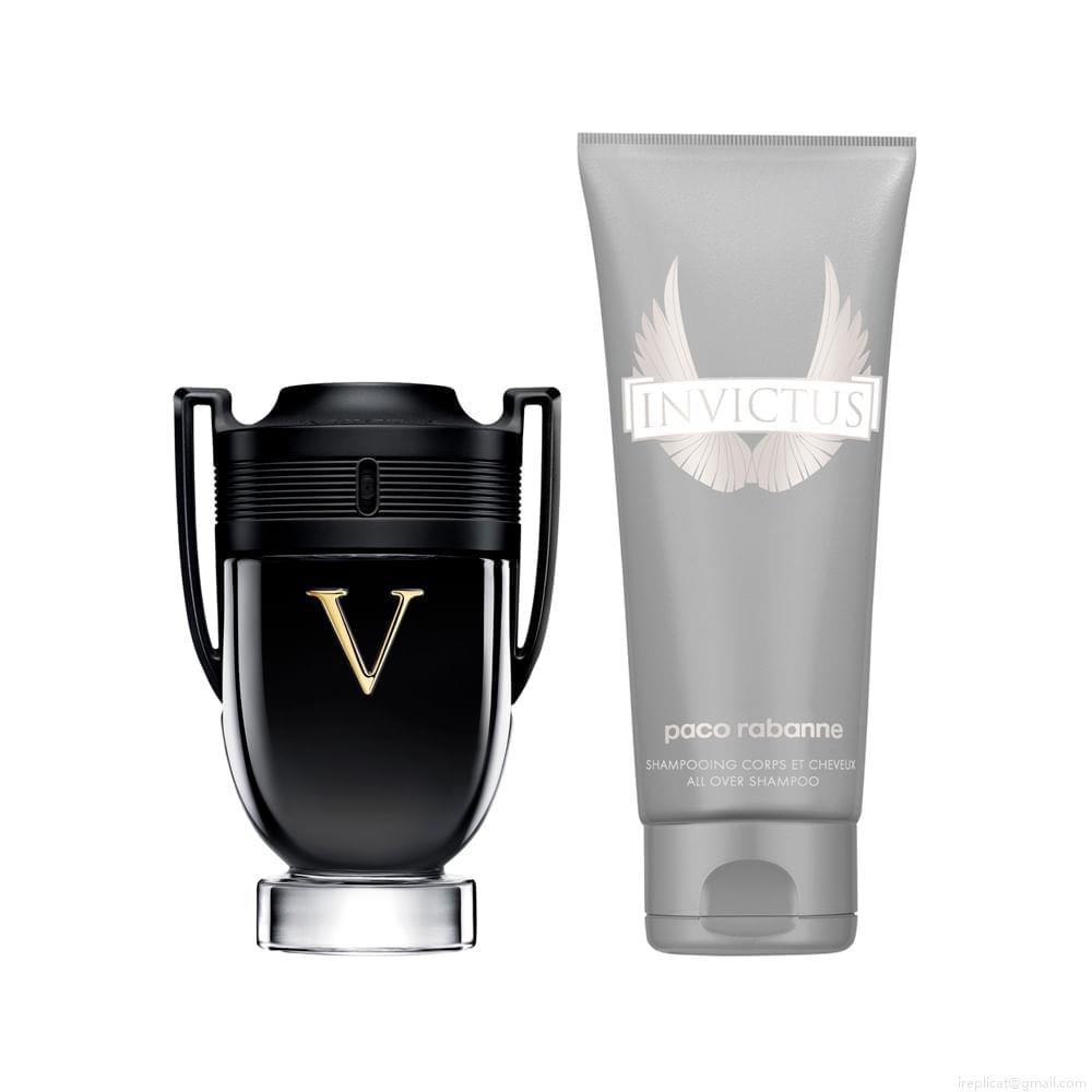 Kit Perfume Paco Rabanne Invictus VictoryMasculino Eau de Parfum 100 ml +Shampoo 100 ml