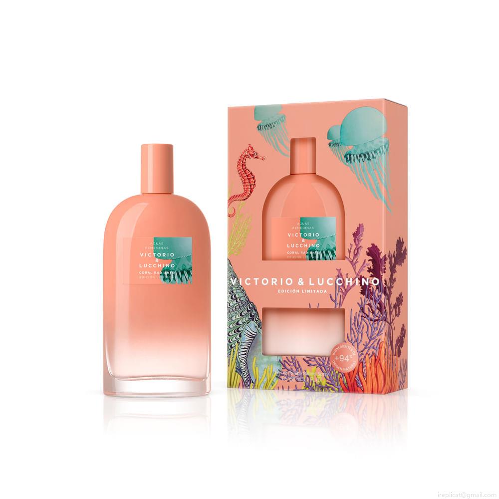 Perfume Victorio & Lucchino Aguas Femeninas Coral Radiante Feminino Eau de Toilette 150 ml