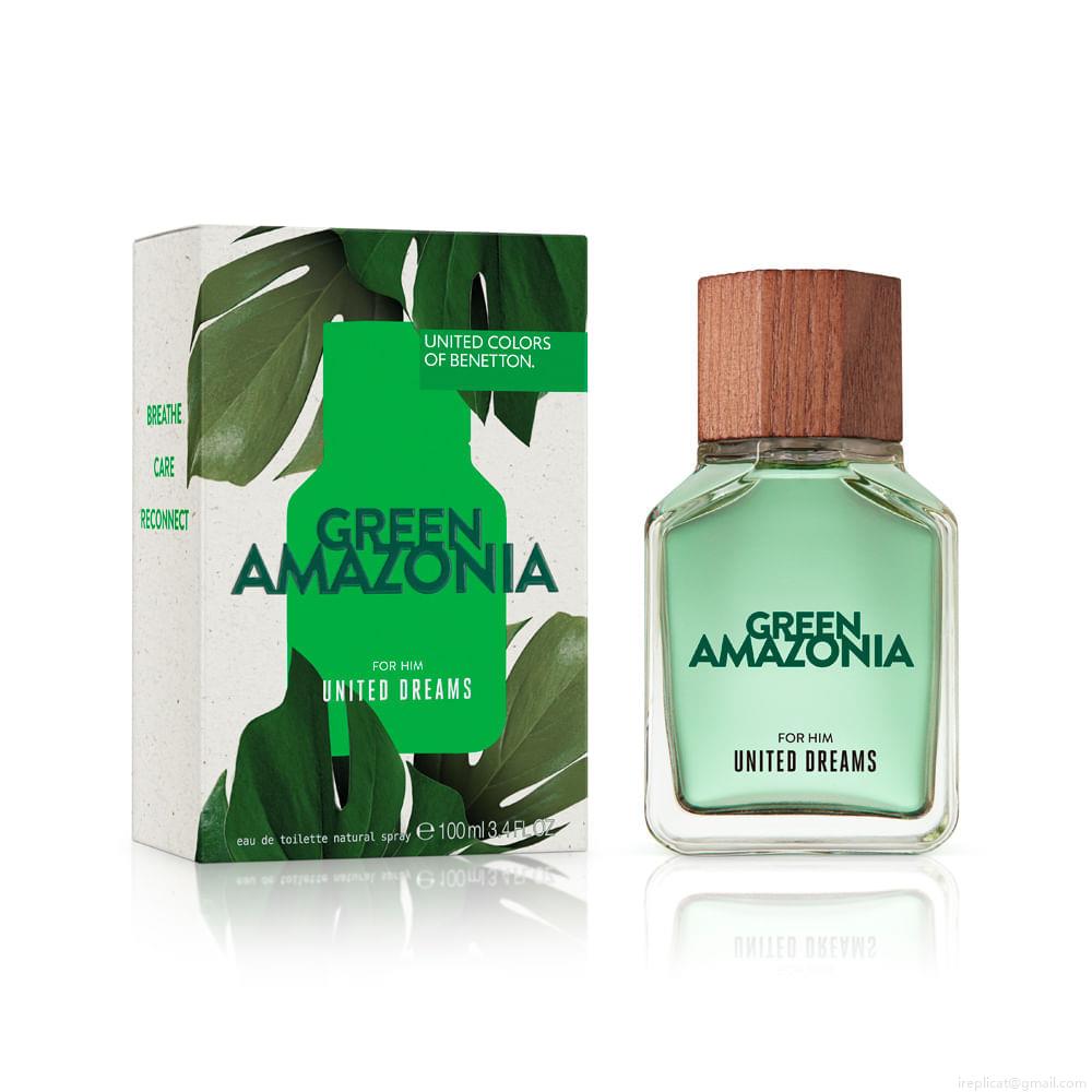 Perfume United Colors Of Benetton Dreams Green Amazonia Masculino Eau de Toilette 100 ml