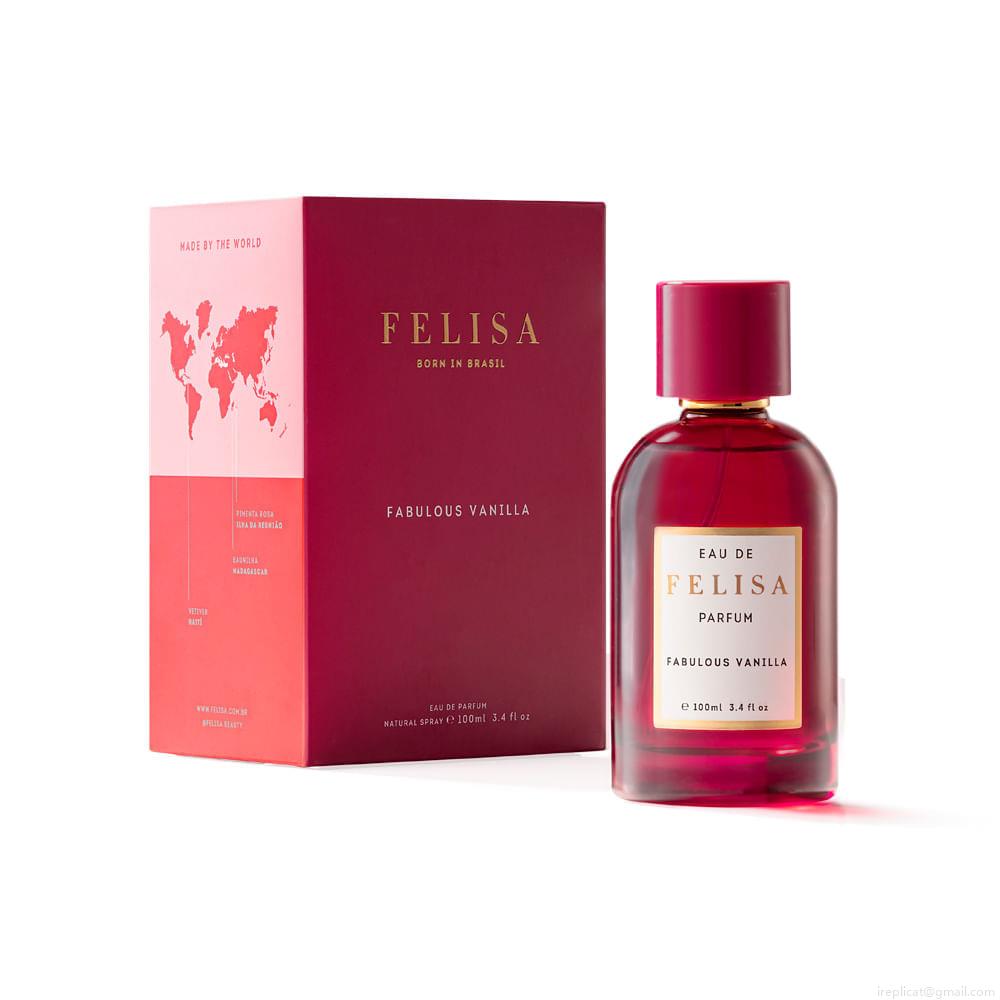 Perfume Felisa Fabulous Vanilla Eau de Parfum Unissex 100 ml