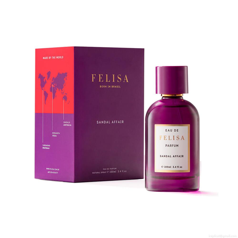 Perfume Felisa Sandal Affair Eau de Parfum Unissex 100 ml