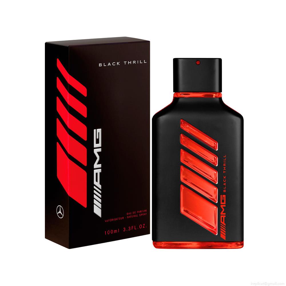 Perfume Mercedes Benz Amg Black Thrill Unissex Eau de Parfum 100 ml