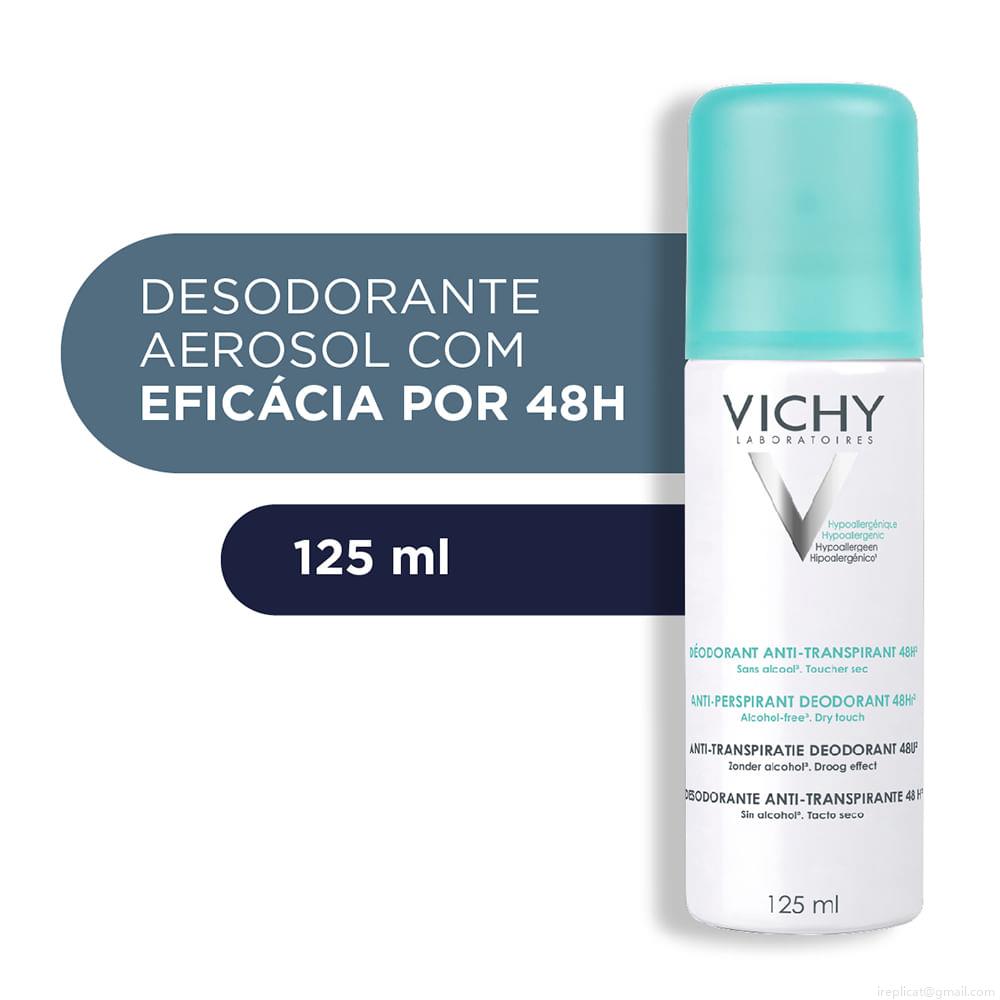 Desodorante Aerosol Antitranspirante Vichy Unissex 125 ml